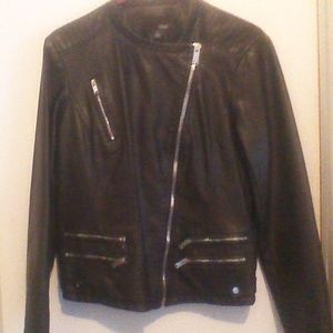 Black pleather jacket